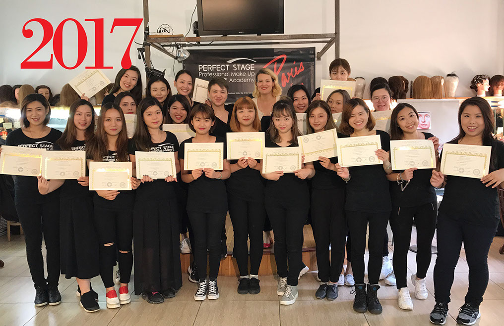 PERFECT STAGE , PERFECT STAGE MAKEUP, PERFECT STAGE 化妝, 2015 法國巴黎 PSFP 世界認證化妝師課程
