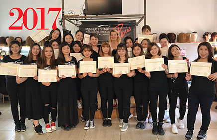 PERFECT STAGE , PERFECT STAGE MAKEUP, PERFECT STAGE 化妝, 2015 法國巴黎 PSFP 世界認證化妝師課程