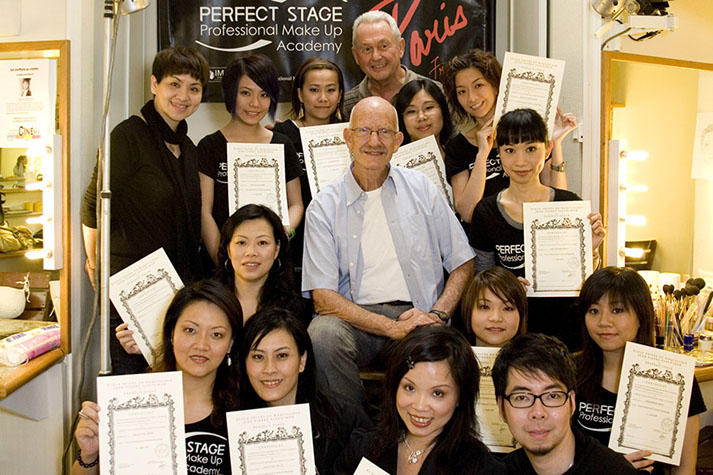 PERFECT STAGE , PERFECT STAGE MAKEUP, PERFECT STAGE 化妝, 2007 法國巴黎 PSFP 世界認證化妝師課程