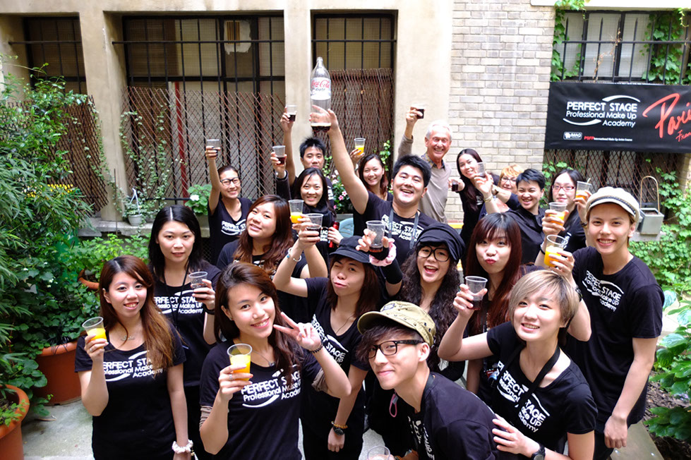 PERFECT STAGE , PERFECT STAGE MAKEUP, PERFECT STAGE 化妝, 2012 法國巴黎 PSFP 世界認證化妝師課程