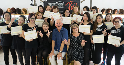 PERFECT STAGE , PERFECT STAGE MAKEUP, PERFECT STAGE 化妝, 2015 法國巴黎 PSFP 世界認證化妝師課程